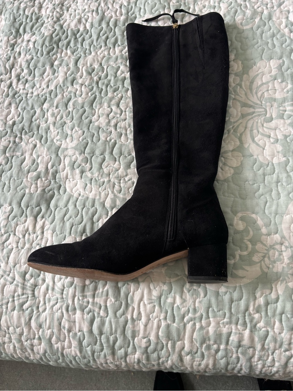 Black Suede J McLaughlin boots
